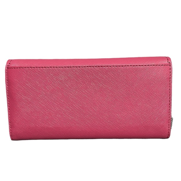Kate Spade Cameron Street Celina Trifold Snap Closure Cinnabar Long Wallet New! - Picture 3 of 6